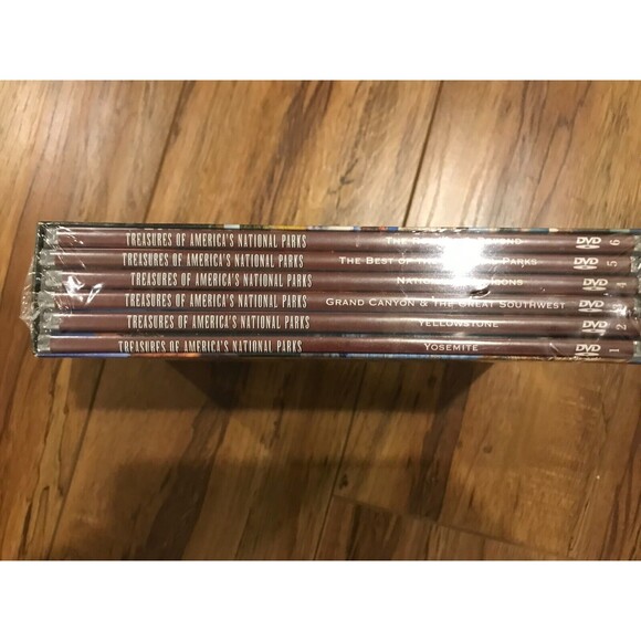 Treasures of America's National Parks (DVD , 6-Disc Set, 15 hr.) New Sealed - Picture 2 of 3